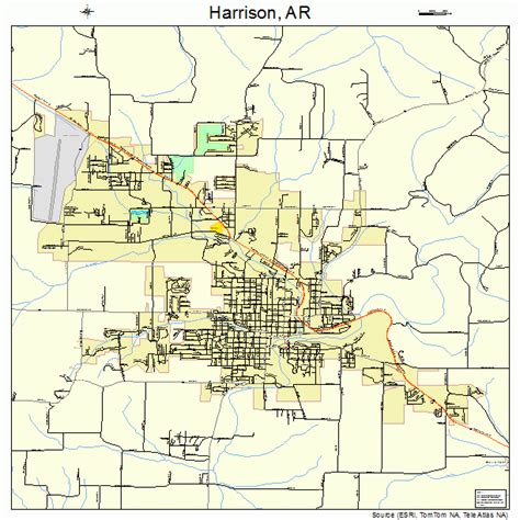 Harrison Ar Road Map