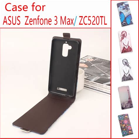 Para Asus Zenfone Max Zc Tl Caso De Telefone Up Down Abrir Flip