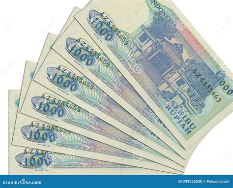 Indonesian Banknotes Close Up Money From Indonesia Indonesian Rupiah