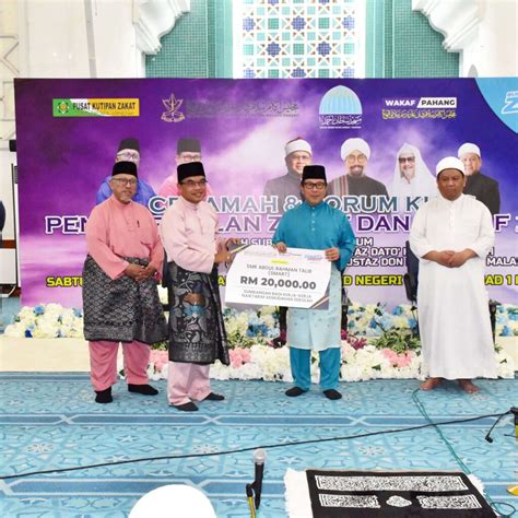 Majlis Penutupan Bulan Zakat Dan Wakaf Pahang Pusat Kutipan