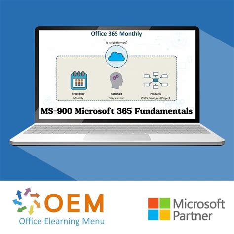 Ms 900 Microsoft 365 Fundamentals E Learning Training Online Oem