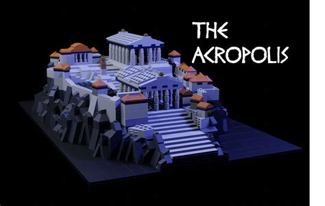 Lego Moc Acropolis Of Athens By Rebrickable Build With Lego