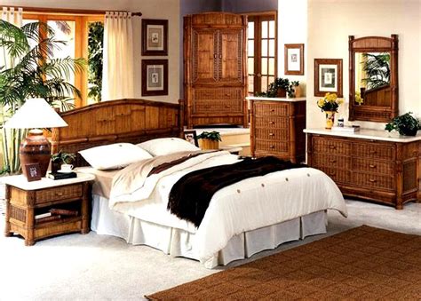 Wicker Bedroom Furniture Sets