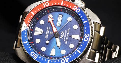 Tick Tock Forever Seiko Prospex Pepsi Turtle PADI Edition