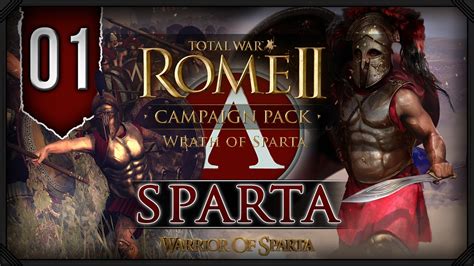 Total War Rome II Wrath Of Sparta Sparta Campaign 1 Rise Spartans