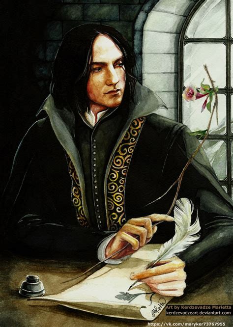 Severus Snape By Kerdzevadzeart On Deviantart