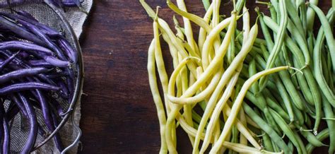 varieties  green beans healthy food