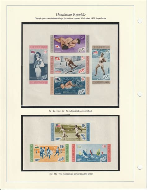 Olympics Cortina Melbourne Dicks Stamps Online