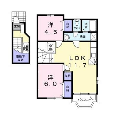 小田急小田原線 伊勢原駅 地上2階建て 築23年 神奈川県伊勢原市神戸 58万円／2ldk 洋室45 洋室6 Ldk117／58