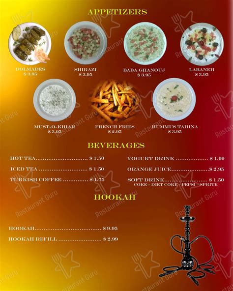 Menu At Jasmine Cafe Marietta Canton Rd