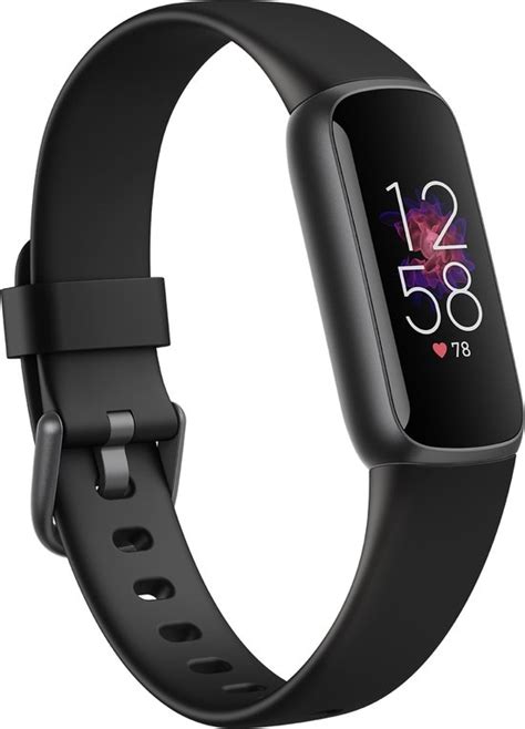 Fitbit Luxe Amoled Bracelet Connect Noir Graphite Bol