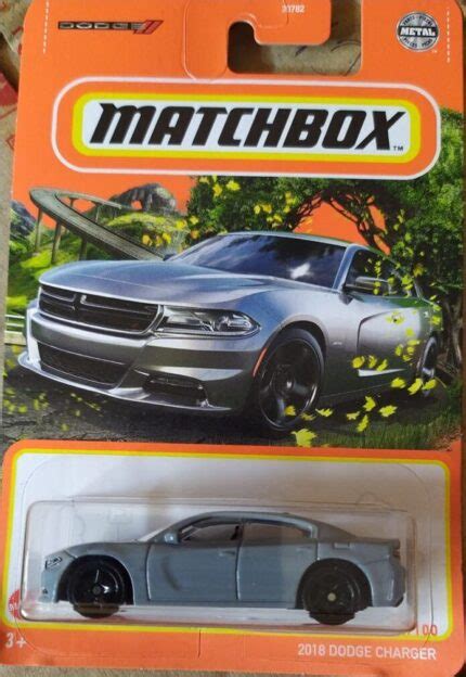 Matchbox 2018 Dodge Charger Gvs64 Crazy 4 Diecasts