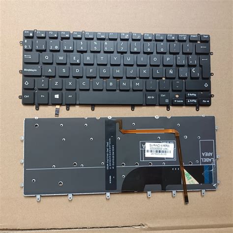 Teclado Retroiluminado SP Espa Ol Para DELL XPS 13 9343 9350 9360 Nuevo