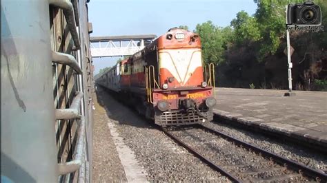 Madly Honking Ers Wdm A With Ernakulam Duronto Youtube