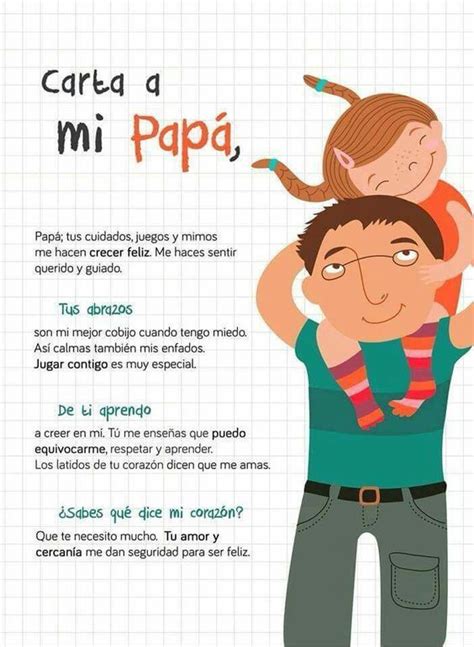 Mensajes Bonitos para Día del Padre con Frases Chidas Cartas para