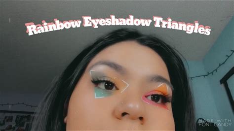 Rainbow Eyeshadow Tutorial Youtube