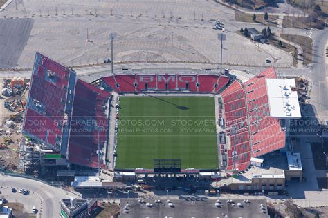 Aerial Photo Bmo Field Toronto