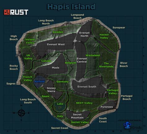 [Hapis Island] Updated Community Map by: Kronix. Please drop some ...