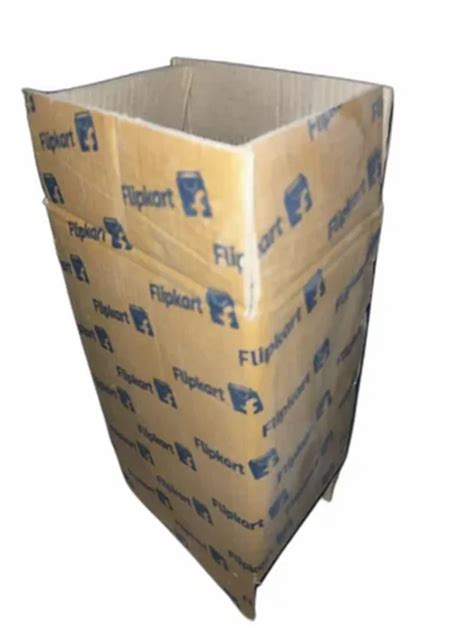 Digital Printing Cmyk Ply Brown Virgin Kraft Paper Corrugated Box