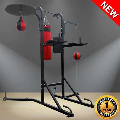 Review on 2-Way Boxing Stand w/ Punching Bag | Punching bag, At home ...