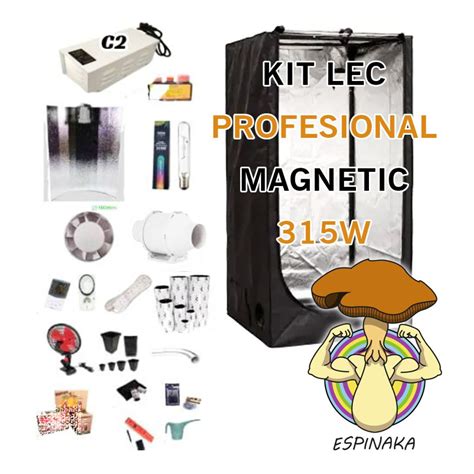 Kit Armario Cultivo Interior Profesional Lec W