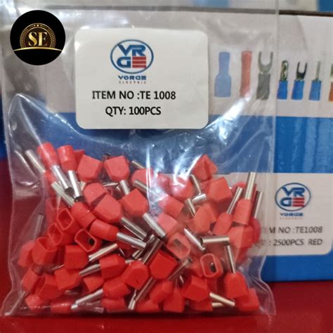 Jual Ferrules Te X Mm Insulated Skun Kabel Tusuk Te