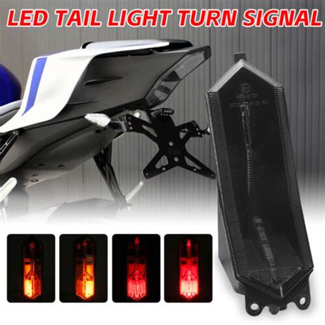 Led Tail Light Integrated Brake Turn Signals For Yamaha Yzf R6 R1 R1s R7 2015 22 Ebay