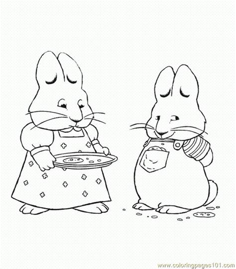 Max And Ruby Coloring Pages Printable - Coloring Home