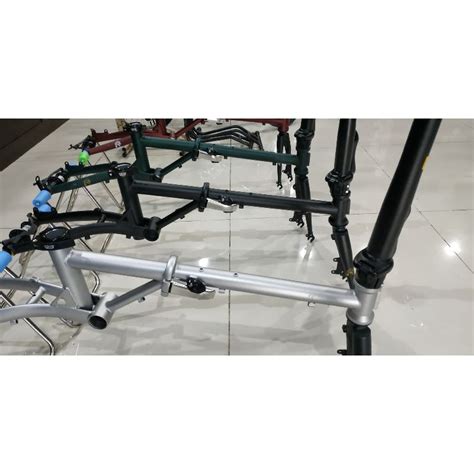 Jual Frame Sepeda Lipat 16 Inch Merk Rb Chromoly Saingan Fnhon Gust