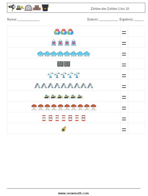 Z Hlen Der Zahlen Bis Mathe Arbeitsbl Tter Mathe Bungen F R Kinder