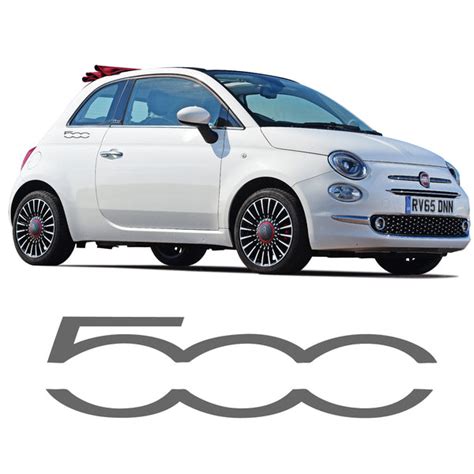 FIAT 500 Stickers – EskVinyl