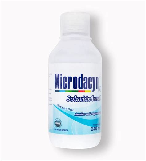 MICRODACYN SOL BUCOFARINGEA Fco 240 ML DF Antiséptico a base de