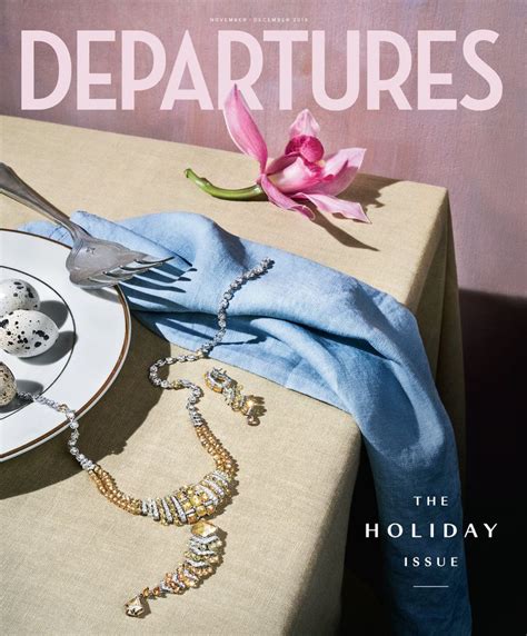 Departures Magazine December 2019 Cover: The Holiday Issue / Joel Stans (Departures Magazine)