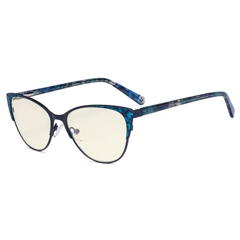 Chic Design Blue Light Filter Eyeglasses Lx19044 Bb40