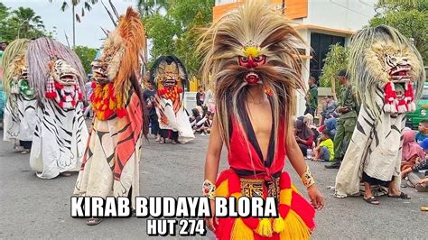 Meriah Kirab Budaya Barongan Blora Hut Barongan Blora