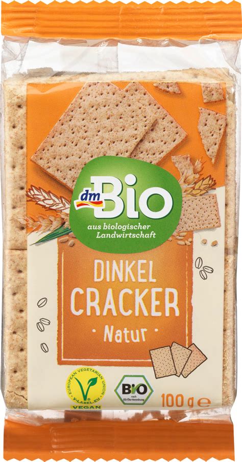 DmBio Bio Polnozrnati Pirini Krekerji 100 G Dm Si