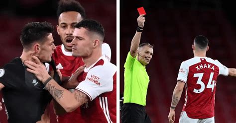 granit xhaka    players   red cards   don
