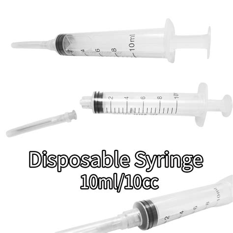 Diposable Syringe 10ml10cc Lazada Ph