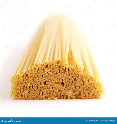 Spaghetti Traditional Italian Pasta Stock Photo Image Of Line