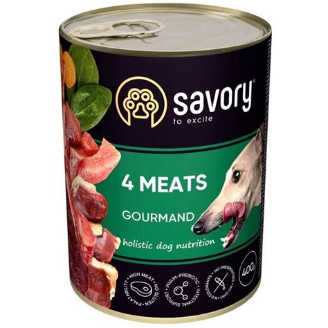 ᐉ ВЛАЖНЫЙ КОРМ ДЛЯ СОБАК Savory – купить влажный корм для собак Savory ...
