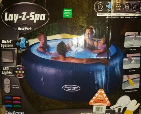 Lay Z Spa New York Hot Tub New In Box For Sale From United Kingdom