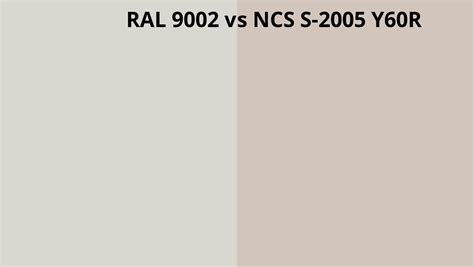 Ral 9002 Vs Ncs S 2005 Y60r Ral Colour Chart Uk