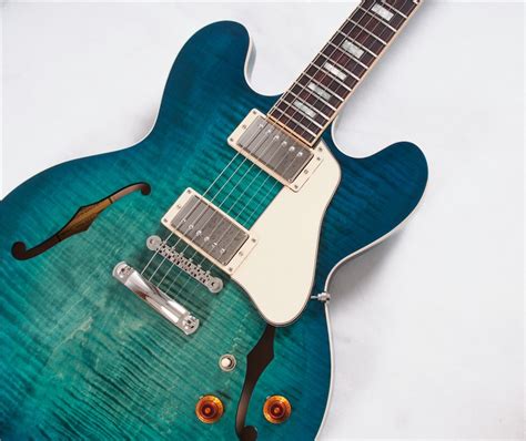 Gibson Memphis Es Figured Aquamarine