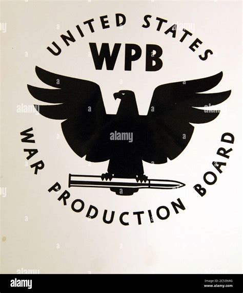 Insignia for U.S. War Production Board, WPB, WWII (35487656255 Stock ...