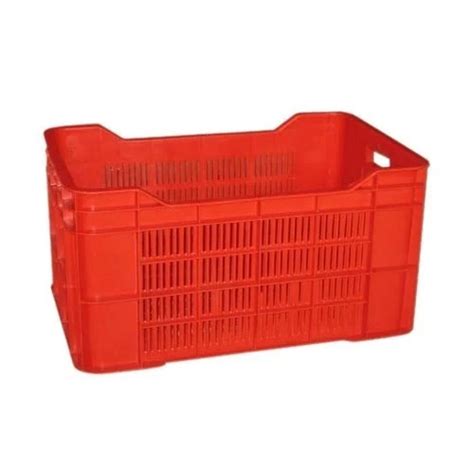 Blue Plastic Vegetable Crate At Rs In Delhi Id