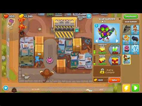 Bloons Td Beginner Map Scrap Yard Easy Primary Only Hero Pat