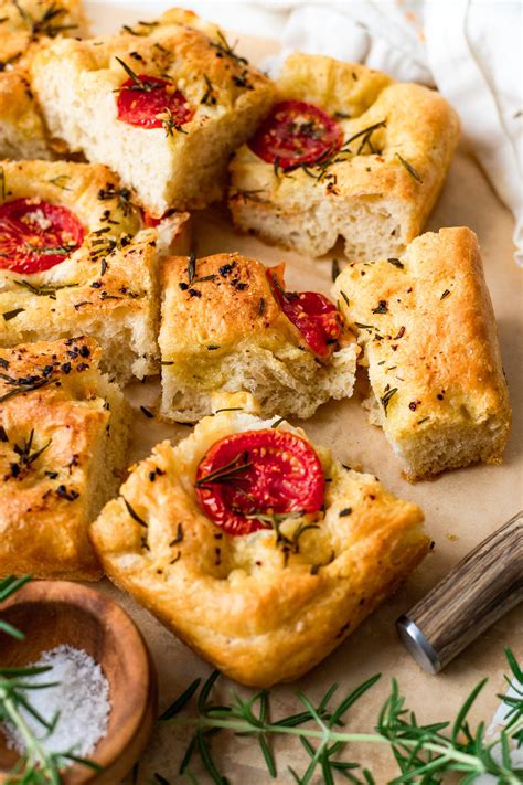 Easy Vegan Focaccia Bread Recipe No Kneading The Banana Diaries