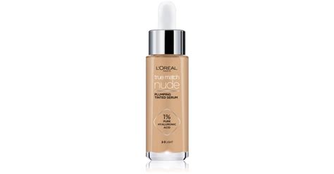 LOréal Paris True Match Nude Plumping Tinted Serum sérum pro sjednocení barevného tónu pleti