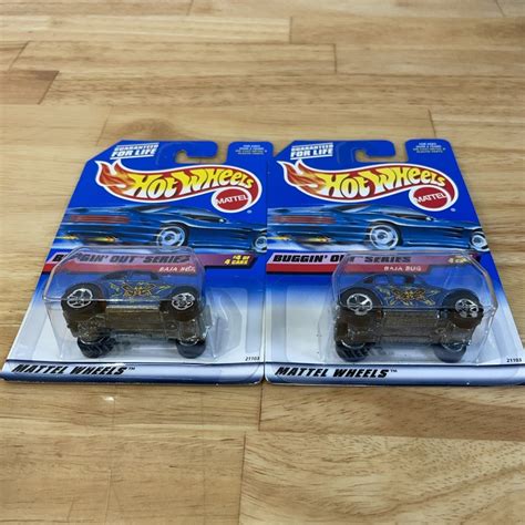 Hot Wheels Baja Bug Series Bugging Out Red Blue Rally Bee Lot