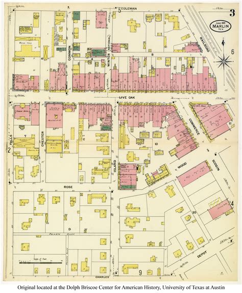 Sanborn Maps Of Texas Perry Castañeda Map Collection Ut Library Online